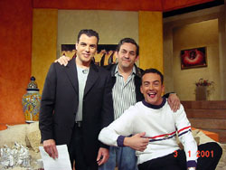 Sergio Alonso, Juan Pablo y Gabriel Vazquez B.