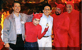 Gabriel Vzquez y Jorge Yunis en el infierno
